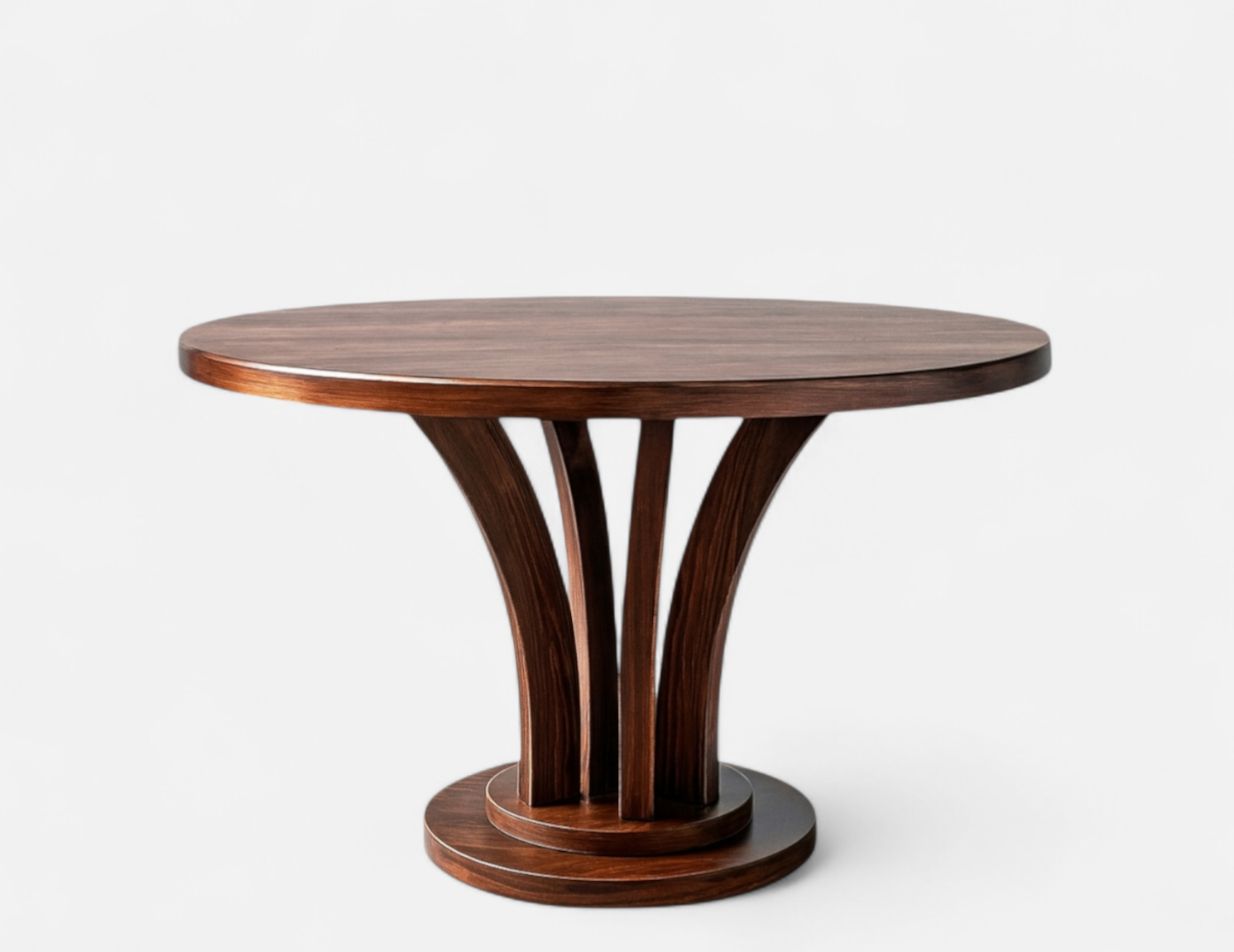 Runda matbord i massivt trä handgjort av Nordanlids Rustik 